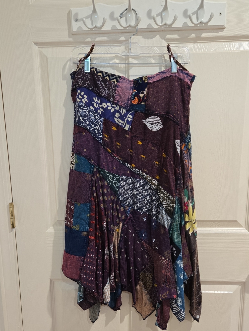 Jaded Gypsy Patchwork Skirt Size L/XL - Picture 4 of 10